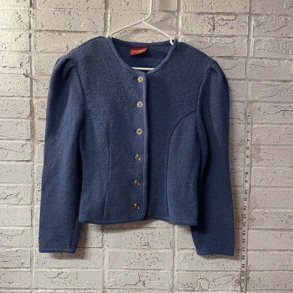 Vintage Geiger Collection Wool Blend Jacket - Made in Austria (Size 38)